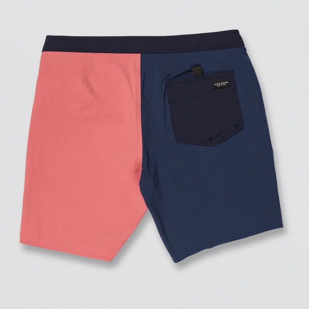 Volcom Two-Tone Board Shorts size 32 SNAPPED LIBERATOR TRUNKS BAJA INDIGO - Picture 3 of 9